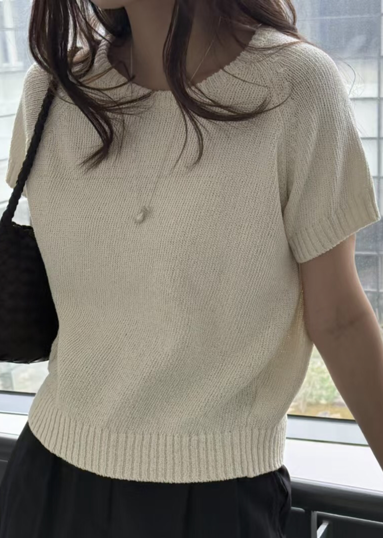 AMYGRACE東大門直郵女士新品休閑時尚推薦人氣真品25春夏針織衫AMYGRACE針織衫