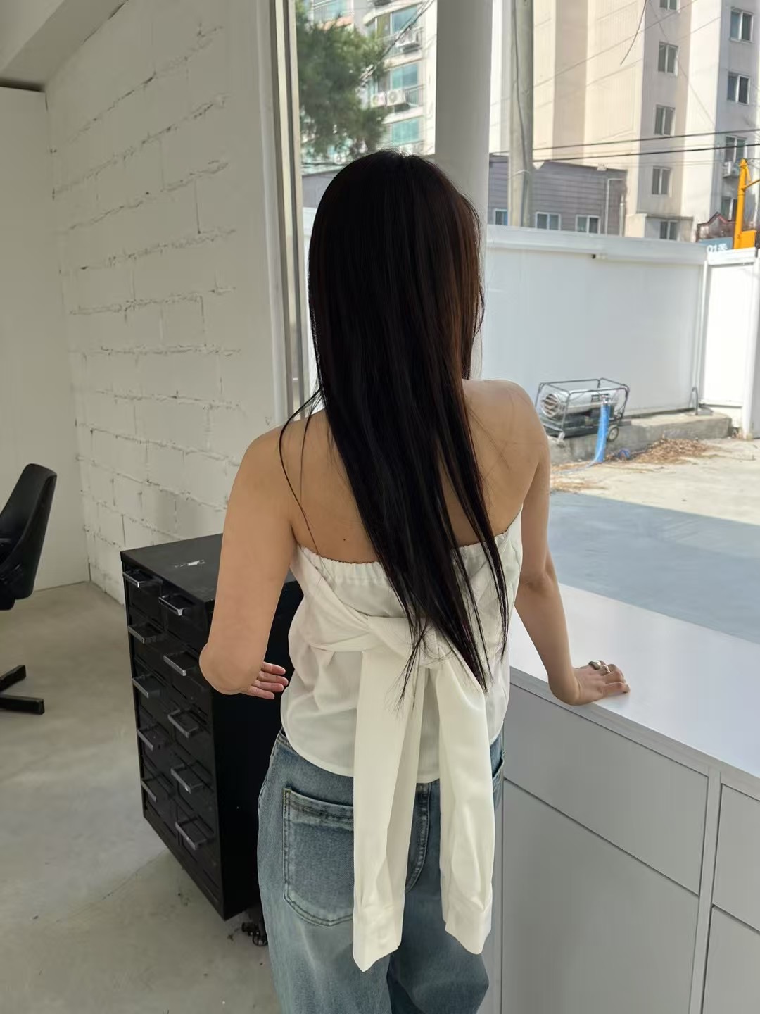 PAZ東大門代購女裝新品真品人氣熱賣推薦時尚25春夏吊帶背心羅紋PAZ吊帶/背心