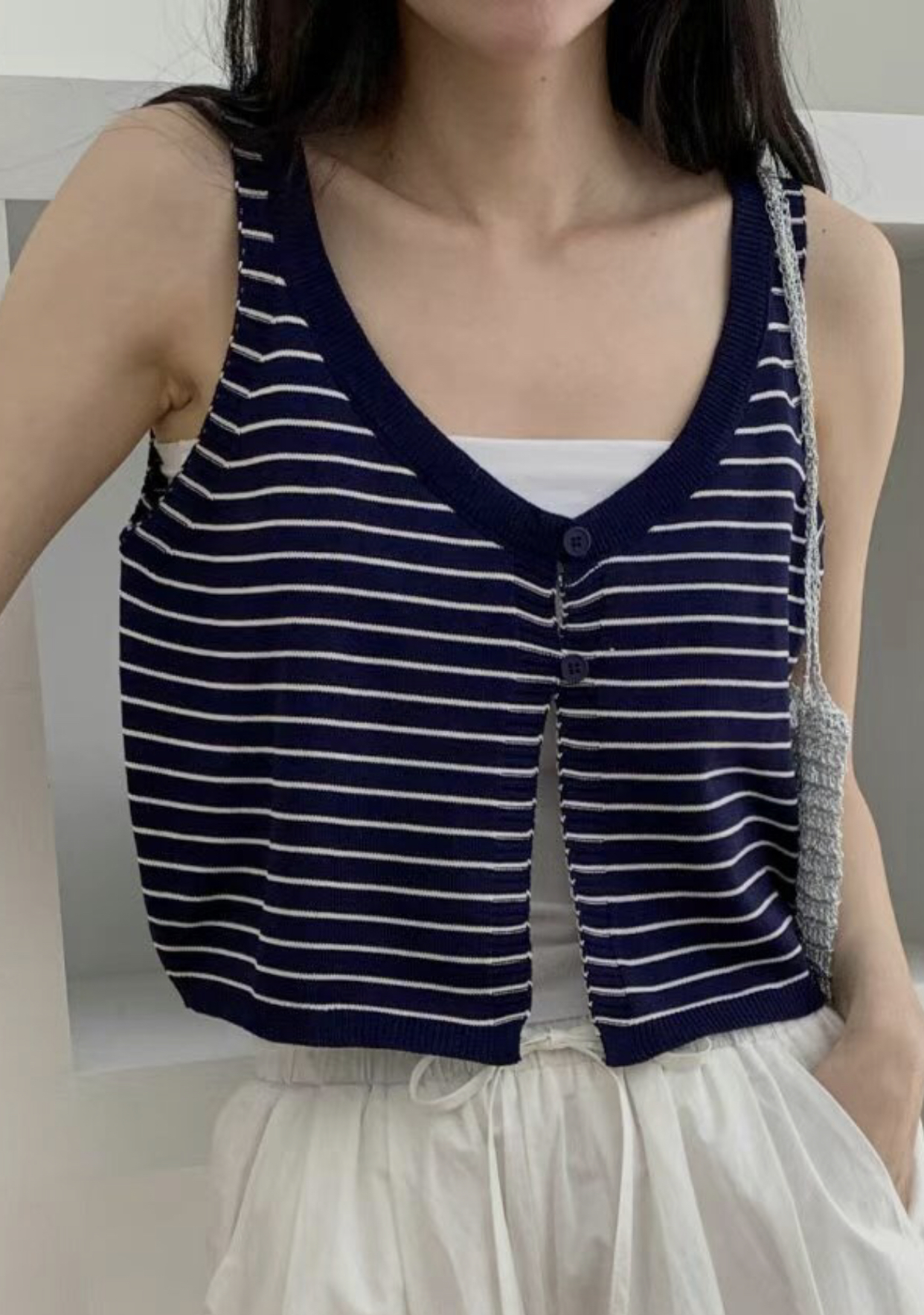 FOLLOW B東大門實拍女裝新款熱賣25春夏人氣真品推薦吊帶背心FOLLOW B吊帶/背心圖色3