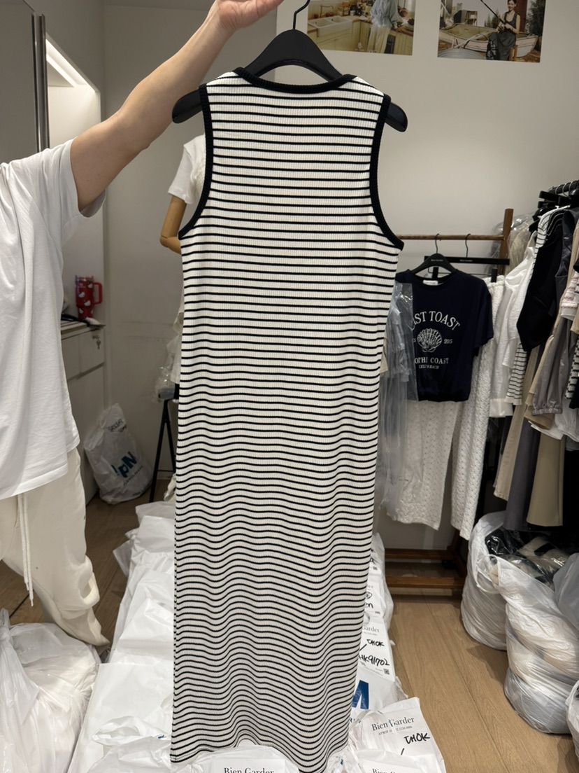 BIEN GARDER韓國代購女裝新品推薦職業25春夏休閑人氣連衣裙BIEN GARDER連衣裙