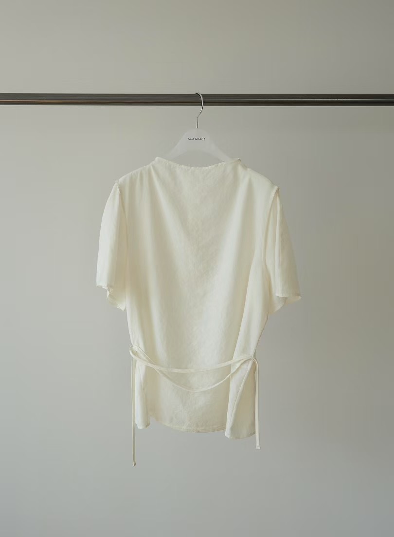 AMYGRACE東大門代購女裝新款25春夏推薦真品人氣襯衫蕾絲衫AMYGRACE襯衫/蕾絲衫圖色3