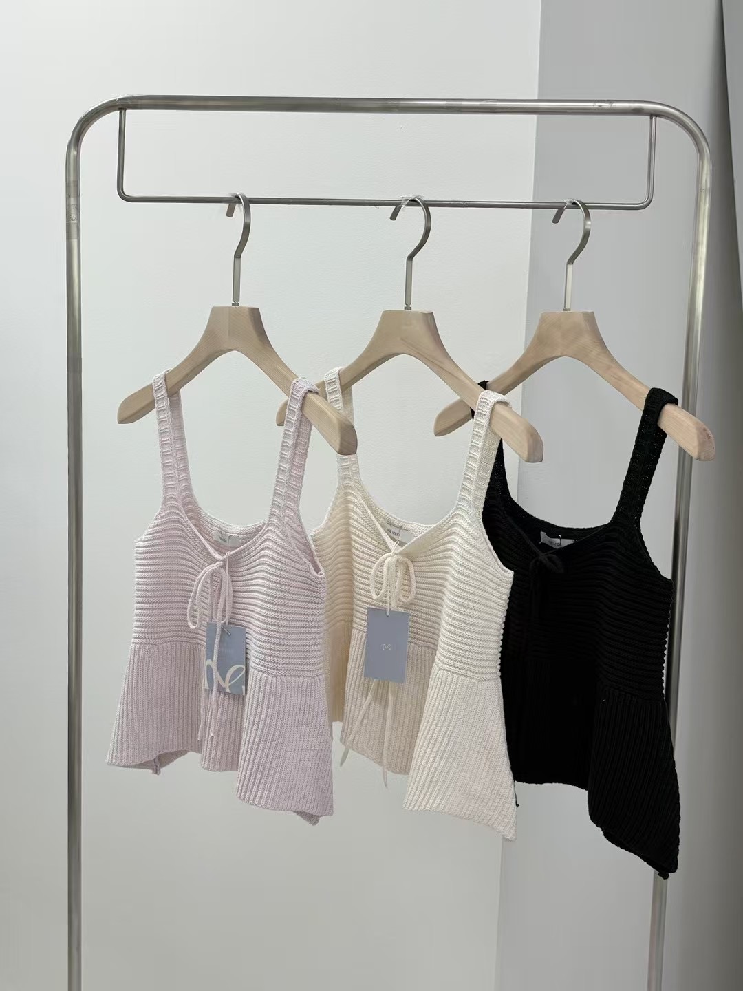MELLOUNGE-멜라운지-T東大門實拍女士新品25春夏吊帶背心MELLOUNGE-T吊帶/背心圖色3左三色