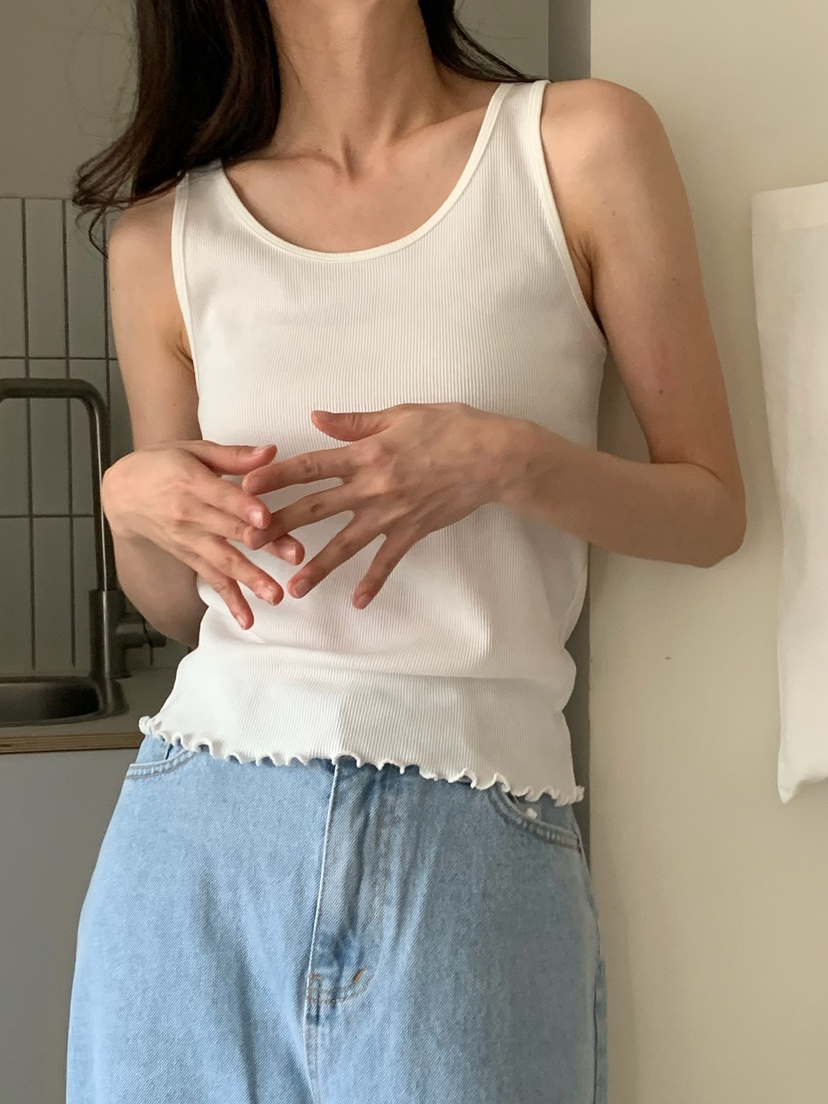 BLEECKER韓國代購女裝新品職業休閑人氣推薦25春夏吊帶背心BLEECKER吊帶/背心