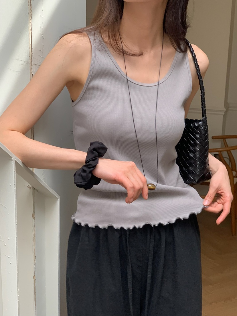 BLEECKER韓國代購女裝新品職業休閑人氣推薦25春夏吊帶背心BLEECKER吊帶/背心