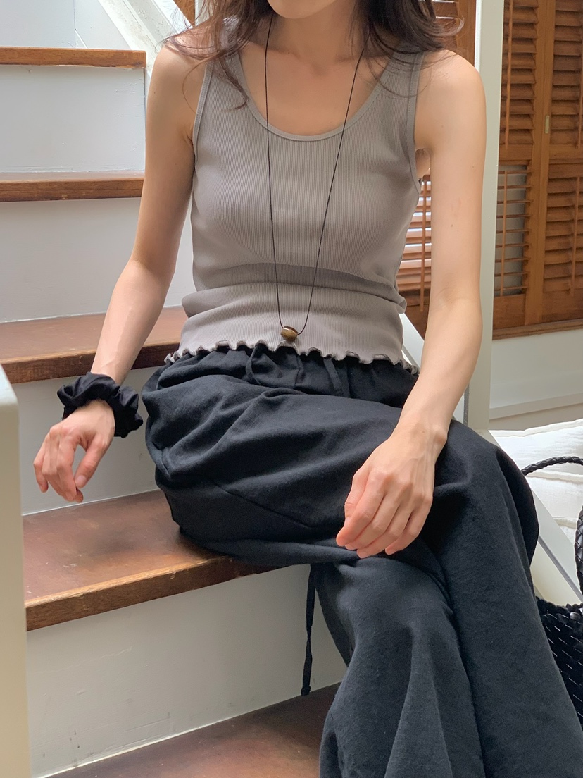 BLEECKER韓國代購女裝新品職業休閑人氣推薦25春夏吊帶背心BLEECKER吊帶/背心