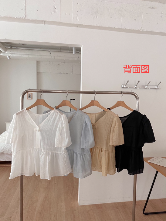 FORMSTUDIO韓國直郵女士新款職業人氣時尚25春夏襯衫蕾絲衫FORMSTUDIO襯衫/蕾絲衫圖色3左三色