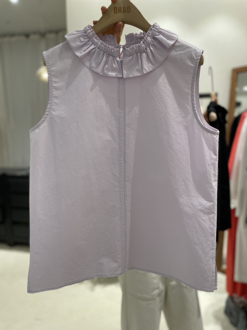 OHAO東大門實拍女士新品休閑職業真品25春夏人氣推薦吊帶背心OHAO/HA MONG吊帶/背心