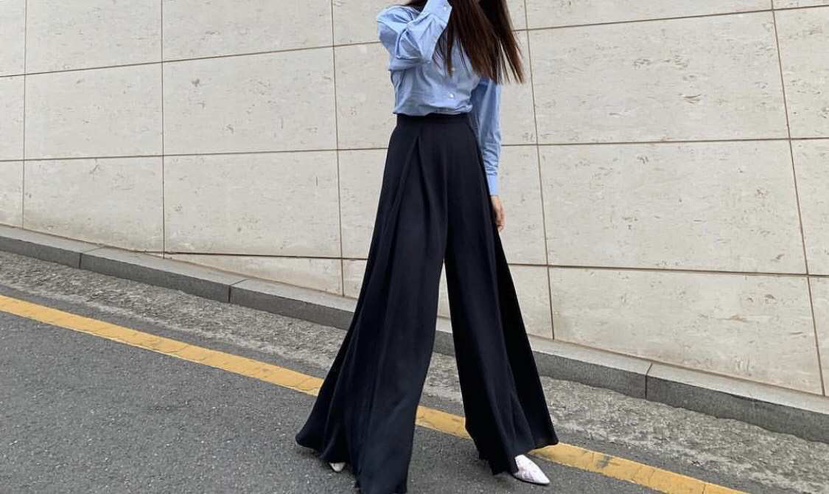 LE-PPL東大門代購女士新款熱賣真品25春夏時尚職業正裝褲西褲LE-PPL正裝褲/西褲圖色3
