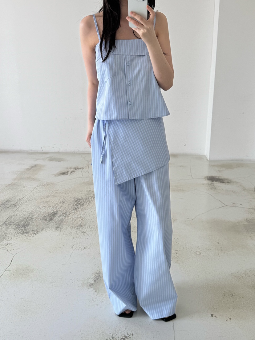 LE-PPL韓國直郵女裝新款熱賣人氣真品25春夏時尚職業吊帶背心LE-PPL吊帶/背心