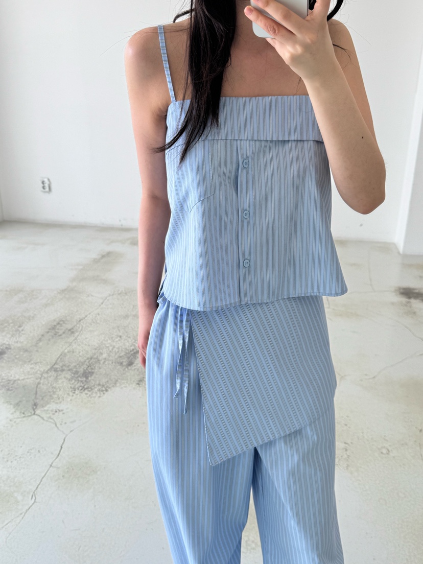 LE-PPL韓國直郵女裝新款熱賣人氣真品25春夏時尚職業吊帶背心LE-PPL吊帶/背心