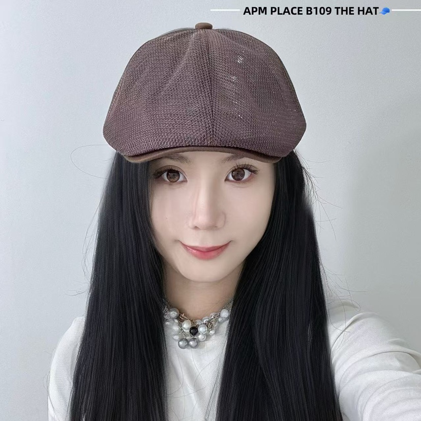 THE HAT-P韓國直郵女裝新款真品25春夏職業推薦人氣時尚帽子THE HAT帽子圖色2