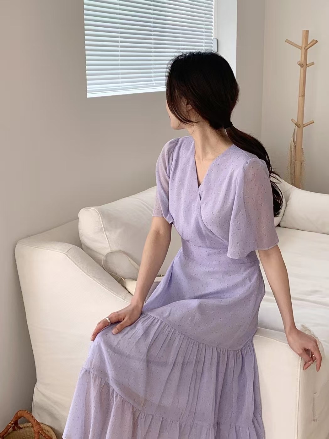 시선집중-T東大門代購女士新款休閑推薦人氣職業時尚連衣裙시선집중-T連衣裙