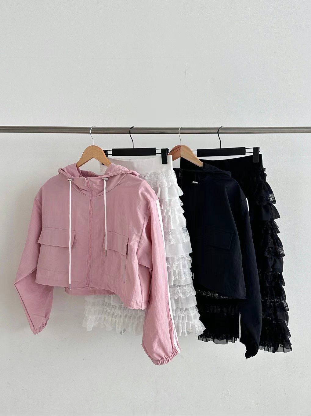 CELEB-셀럽-T韓國直郵女裝新品職業休閑25春夏套裝兩件套CELEB-T套裝