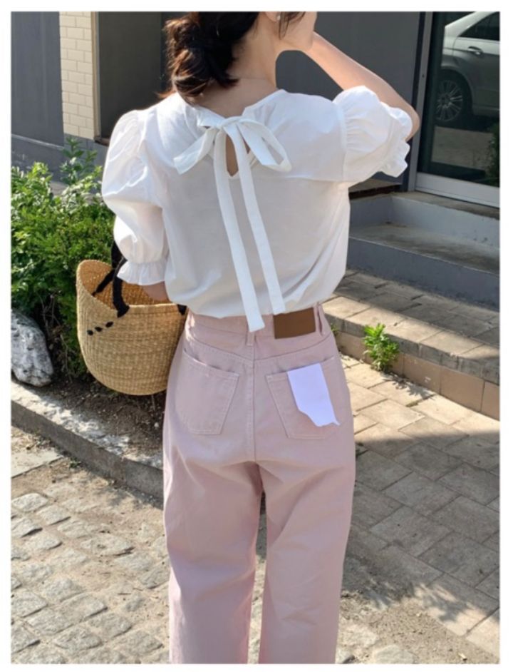 STAY HERE東大門直郵女士新品推薦25春夏熱賣職業襯衫蕾絲衫STAY HERE襯衫/蕾絲衫