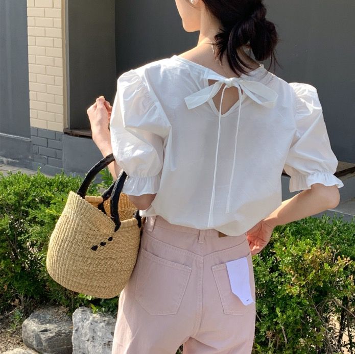 STAY HERE東大門直郵女士新品推薦25春夏熱賣職業襯衫蕾絲衫STAY HERE襯衫/蕾絲衫