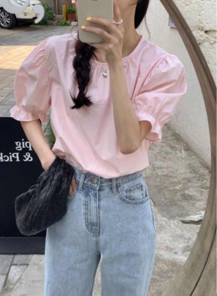 STAY HERE東大門直郵女士新品推薦25春夏熱賣職業襯衫蕾絲衫STAY HERE襯衫/蕾絲衫