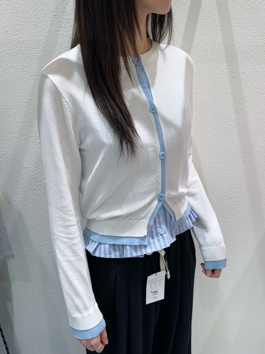 MARKE-P韓國㊣直郵東大門代購女裝新款人氣25春夏針織衫開衫MARKE-P針織衫
