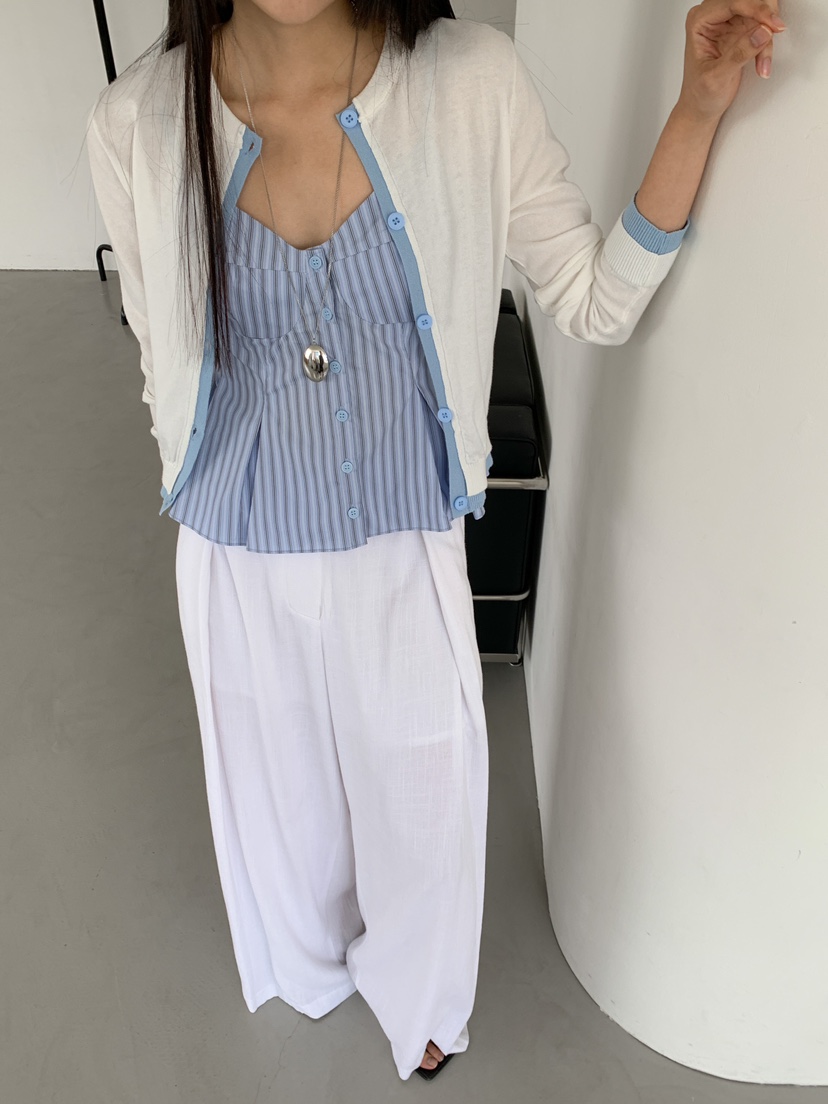 MARKE-P韓國㊣直郵東大門代購女裝新款人氣25春夏針織衫開衫MARKE-P針織衫