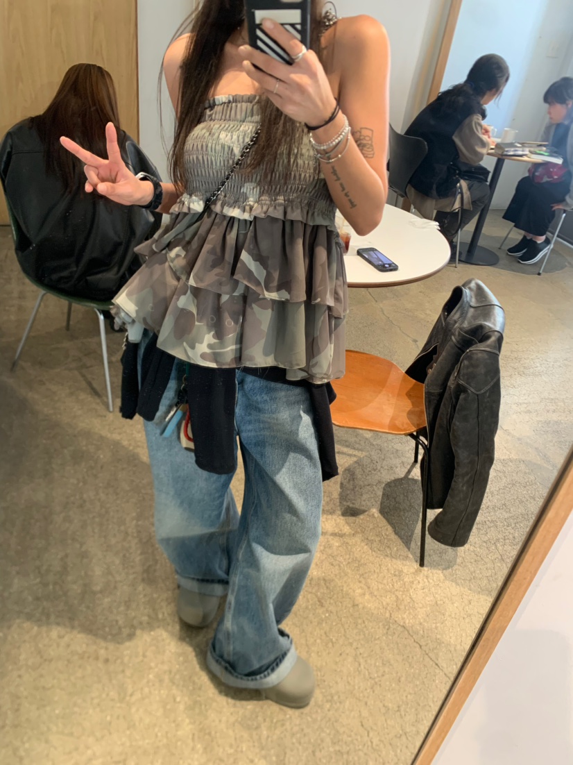 JIMMY韓國直郵㊣女裝新品25春夏熱賣時尚推薦休閑人氣短裙JIMMY/REMAKE短裙