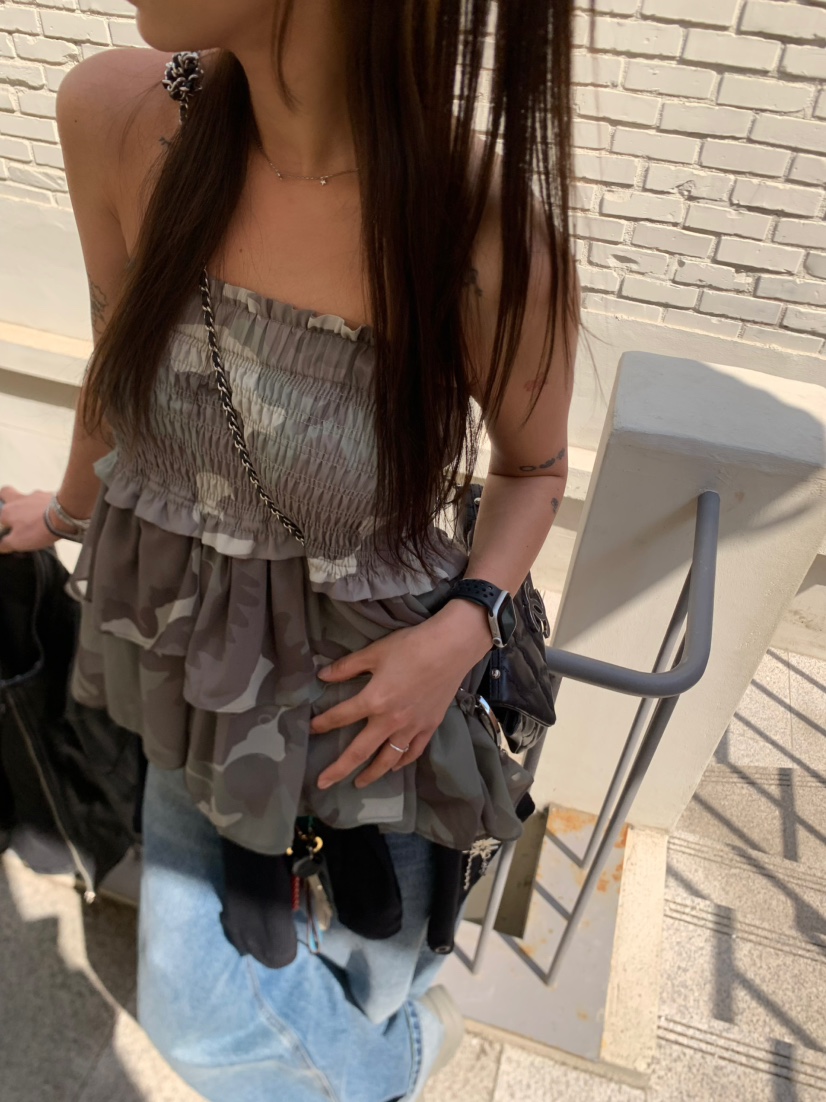 JIMMY韓國直郵㊣女裝新品25春夏熱賣時尚推薦休閑人氣短裙JIMMY/REMAKE短裙