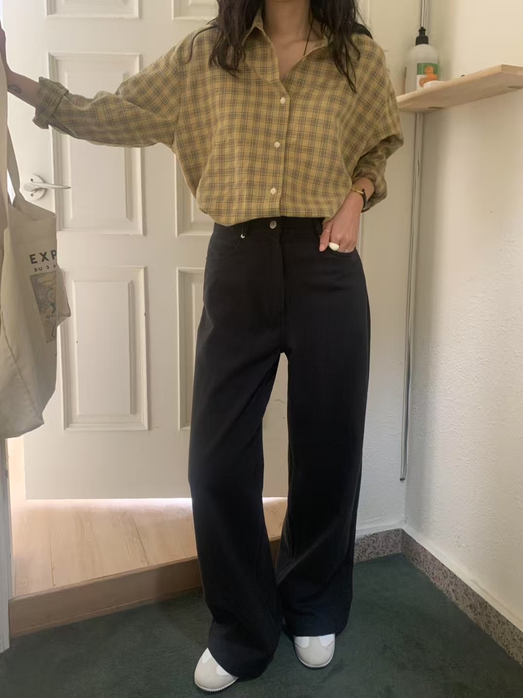 FEVER韓國㊣直郵東大門代購女裝新款25春夏人氣熱賣時尚休閑褲FEVER休閑褲