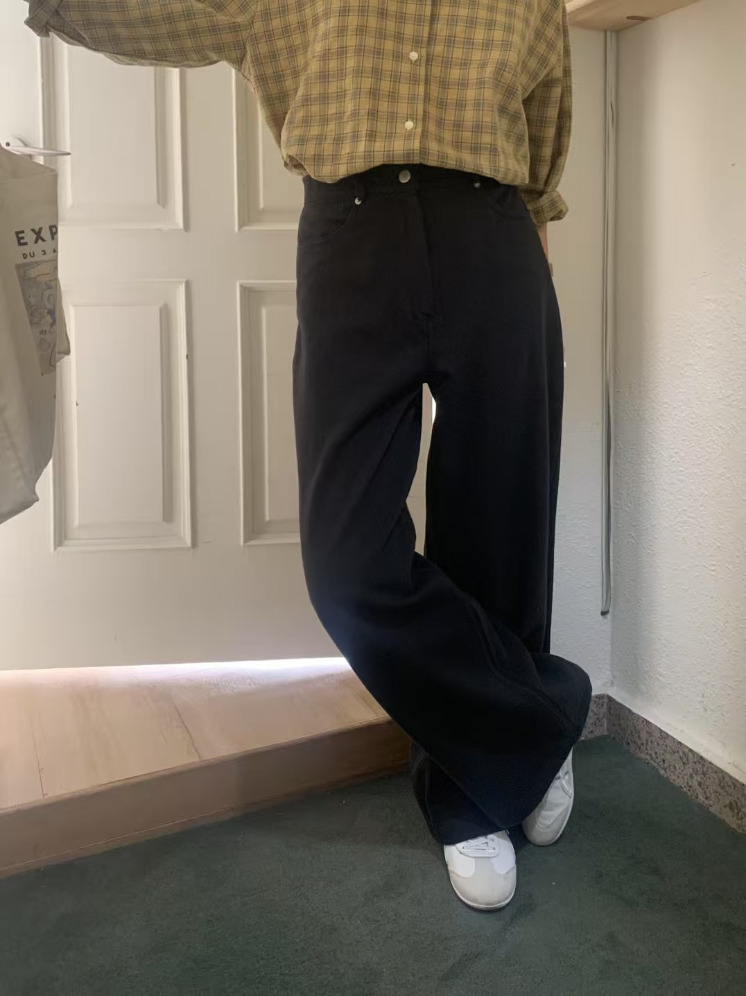 FEVER韓國㊣直郵東大門代購女裝新款25春夏人氣熱賣時尚休閑褲FEVER休閑褲