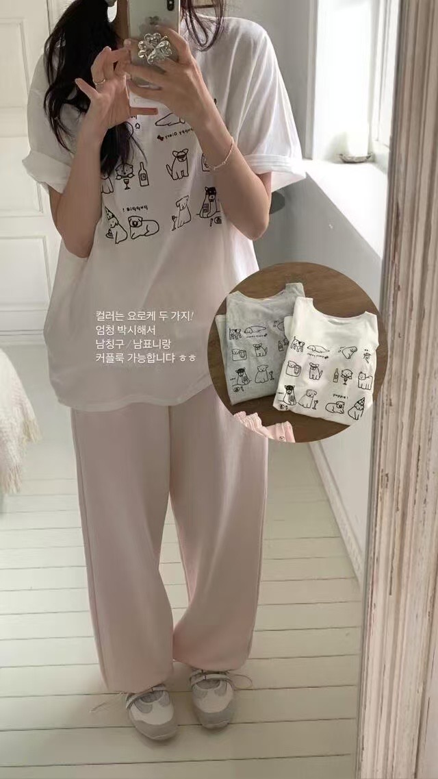 FEVER直郵韓國代購㊣女裝新品25春夏熱賣推薦時尚休閑人氣T恤FEVERT恤