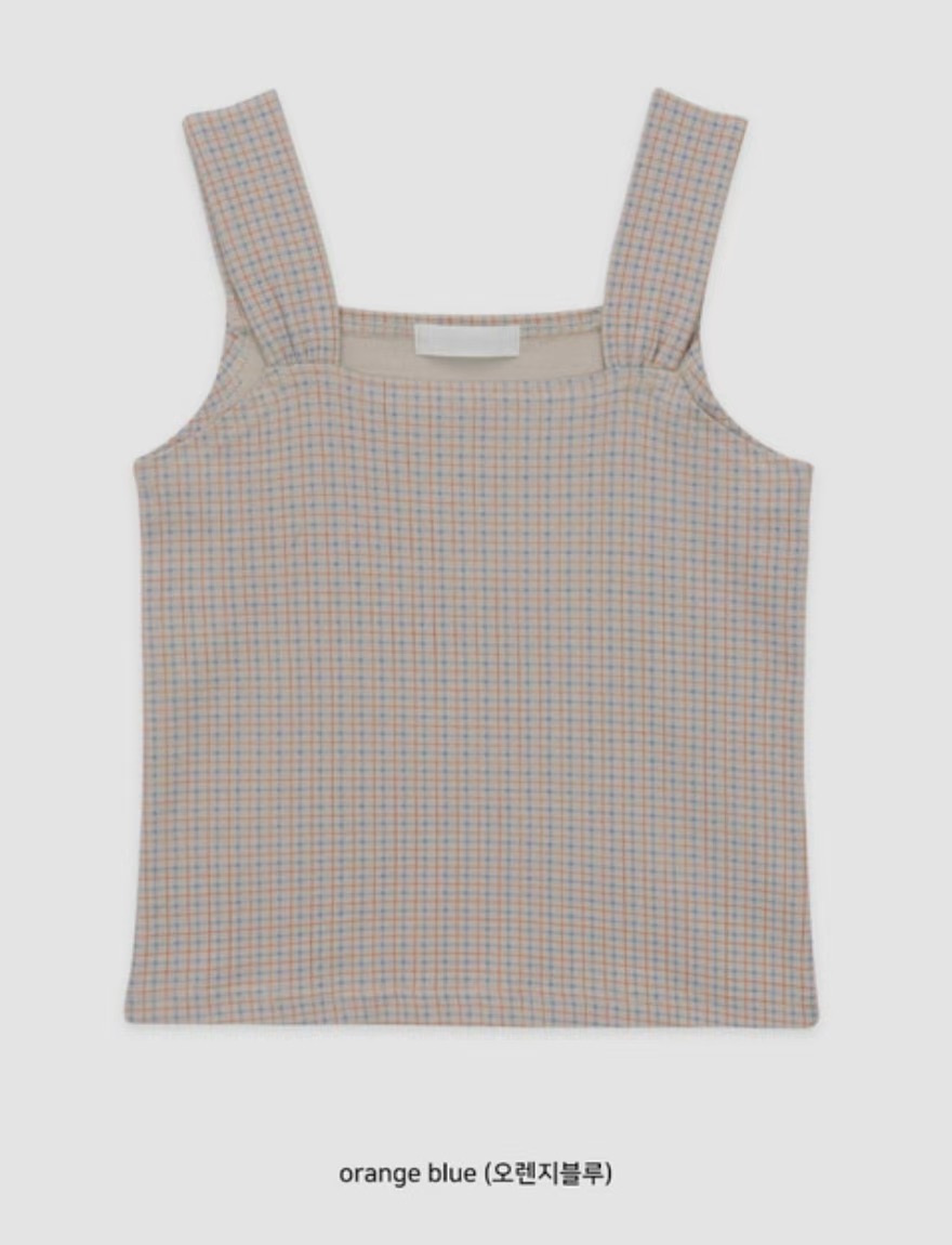 HAY KNOCK-헤이노크-OT直郵韓國代購㊣女裝新品25春夏吊帶背心HAY KNOCK-헤이노크-OT吊帶/背心圖色2