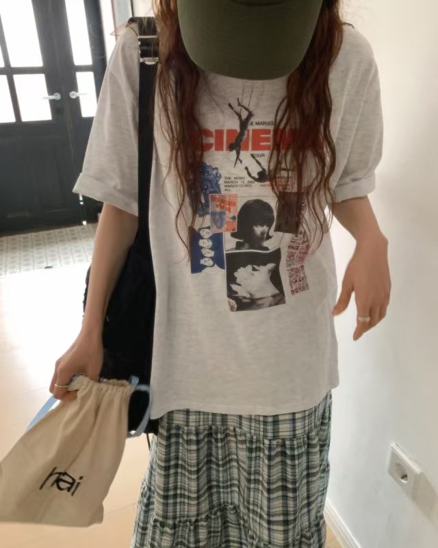 FEVER韓國直郵㊣女裝新款人氣熱賣推薦時尚休閑25春夏T恤FEVERT恤