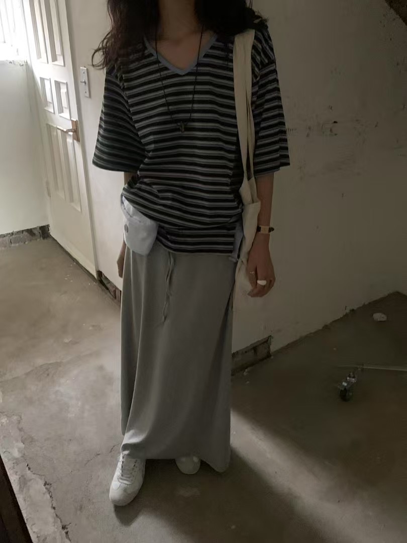 FEVER直郵韓國代購㊣女裝新品休閑推薦時尚人氣熱賣25春夏T恤FEVERT恤