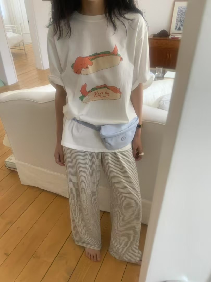FEVER韓國直郵㊣女裝新品熱賣時尚人氣休閑25春夏推薦T恤FEVERT恤