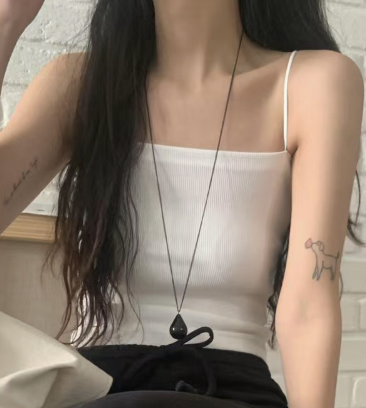 FEVER韓國直郵㊣東大門實拍女裝新款人氣時尚休閑推薦吊帶背心FEVER吊帶/背心圖色3