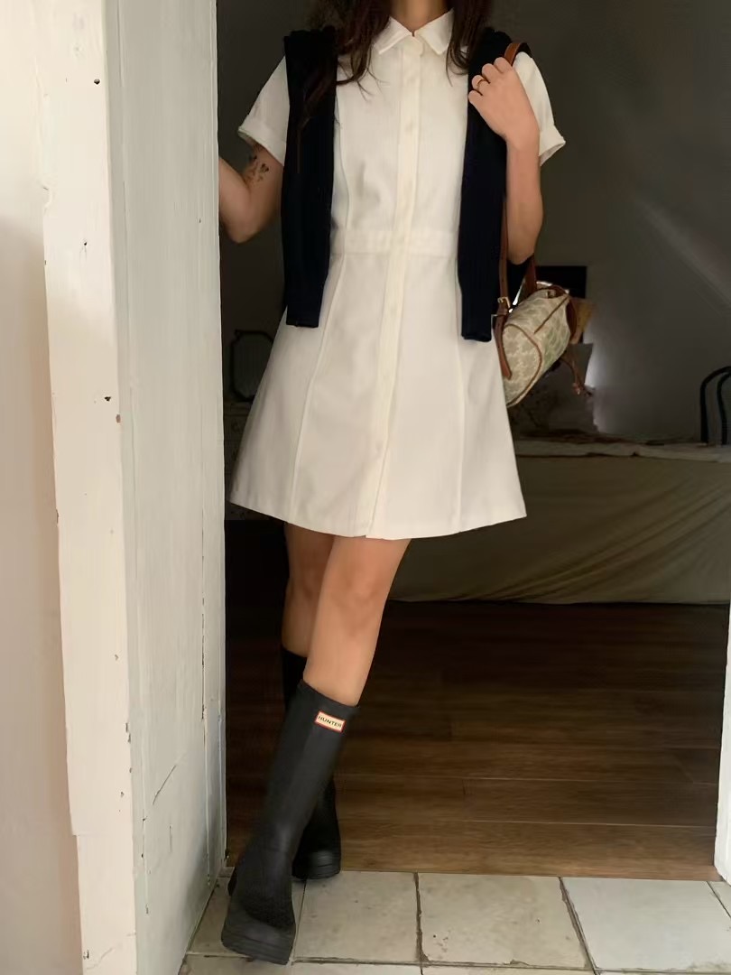 FEVER直郵韓國代購㊣女裝新款休閑推薦人氣時尚25春夏連衣裙FEVER連衣裙