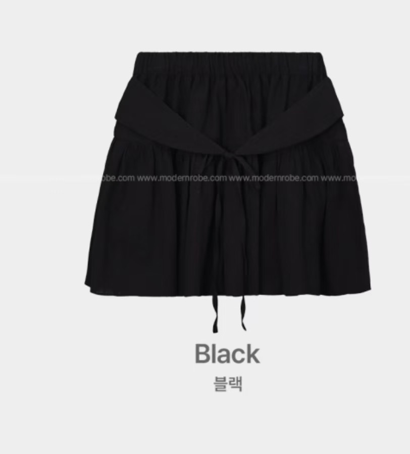 HAY KNOCK-헤이노크-OT韓國直郵㊣女裝新款休閑熱賣短裙HAY KNOCK-헤이노크-OT短裙圖色2