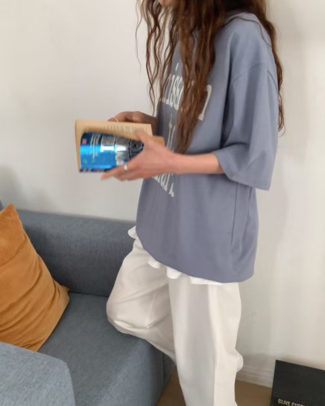 FEVER韓國直郵㊣女裝新品熱賣時尚推薦人氣25春夏休閑T恤FEVERT恤