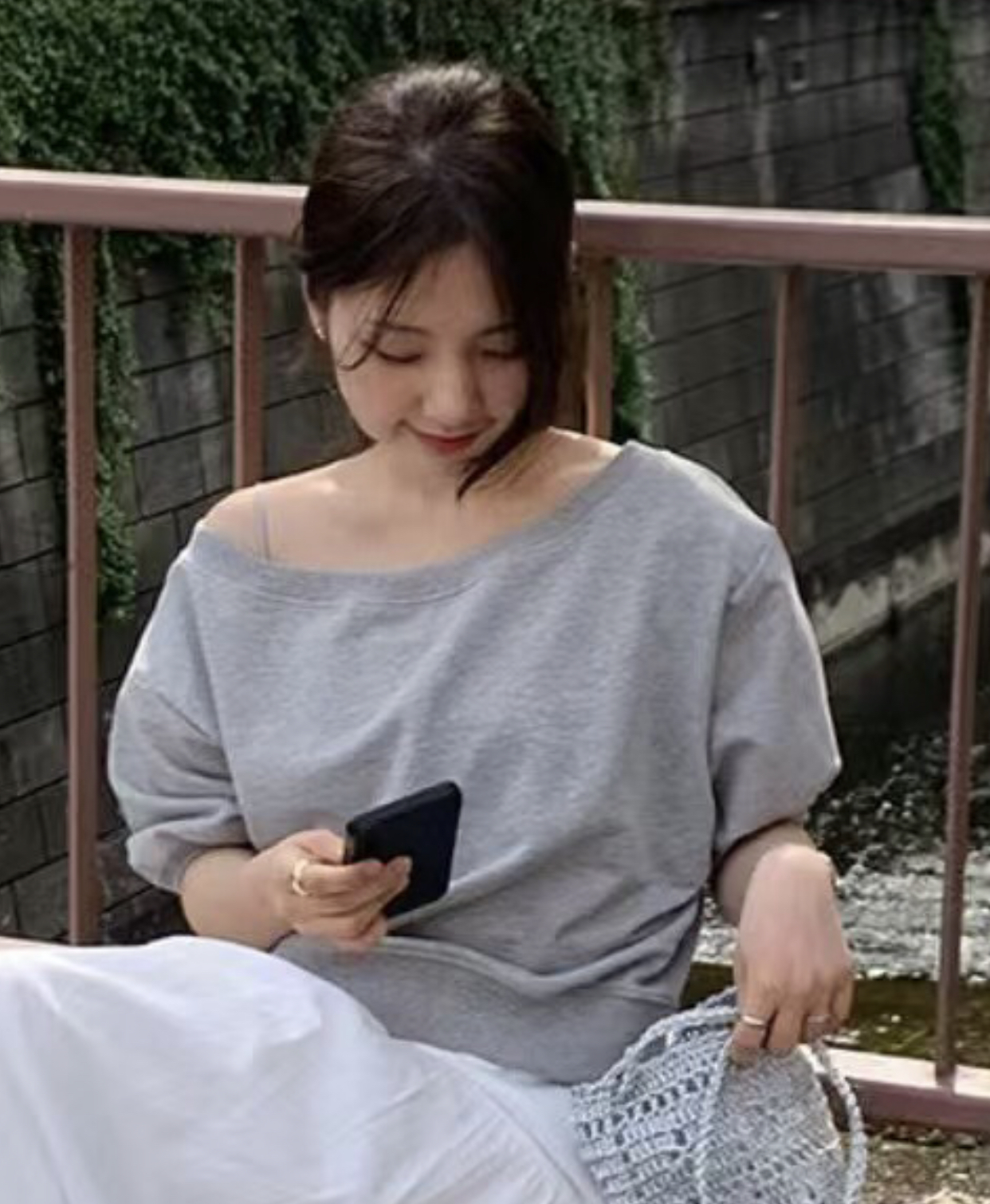FEVER韓國直郵女士新款熱賣真品25春夏人氣職業時尚推薦T恤FEVERT恤圖色2