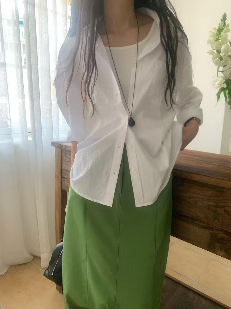 FEVER東大門代購女裝新品職業25春夏熱賣時尚休閑襯衫蕾絲衫FEVER襯衫/蕾絲衫圖色3