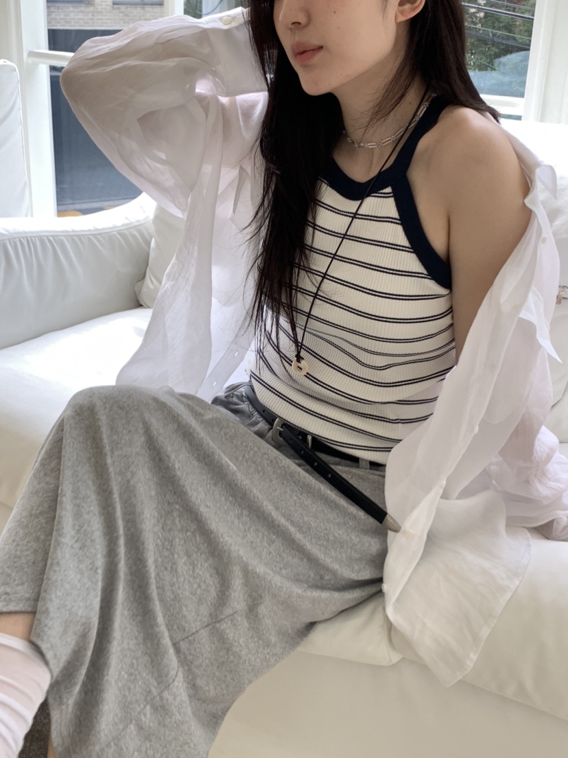 SPREAD韓國代購女士新款真品推薦職業人氣熱賣襯衫蕾絲衫亞麻SPREAD襯衫/蕾絲衫