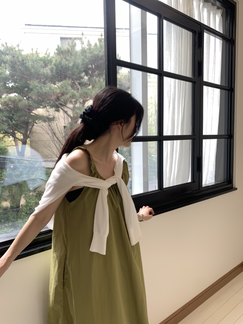 SPREAD東大門實拍女裝新品25春夏休閑職業時尚真品人氣連衣裙SPREAD連衣裙