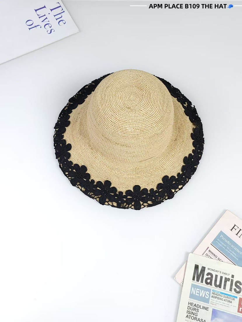 THE HAT-P東大門直郵女裝新品推薦熱賣25春夏時尚帽子蕾絲THE HAT帽子