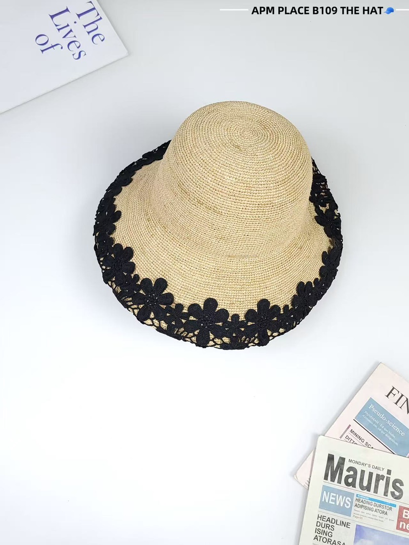 THE HAT-P東大門直郵女裝新品推薦熱賣25春夏時尚帽子蕾絲THE HAT帽子