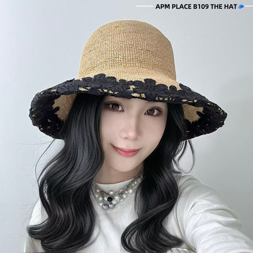THE HAT-P東大門直郵女裝新品推薦熱賣25春夏時尚帽子蕾絲THE HAT帽子