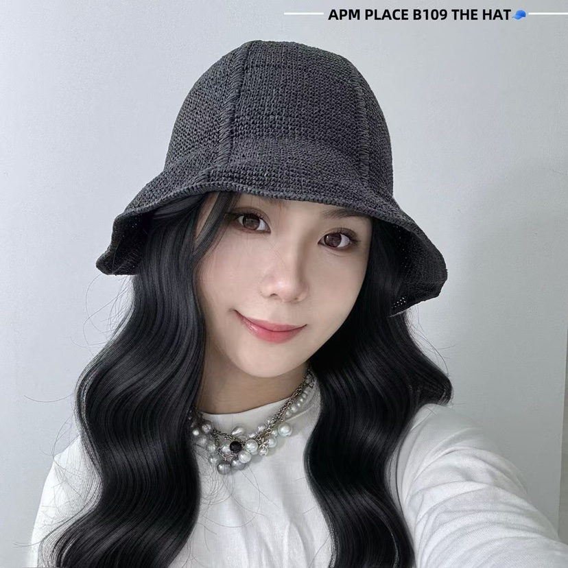 THE HAT-P韓國代購女裝新品推薦休閑熱賣人氣真品帽子漁夫帽THE HAT帽子圖色2