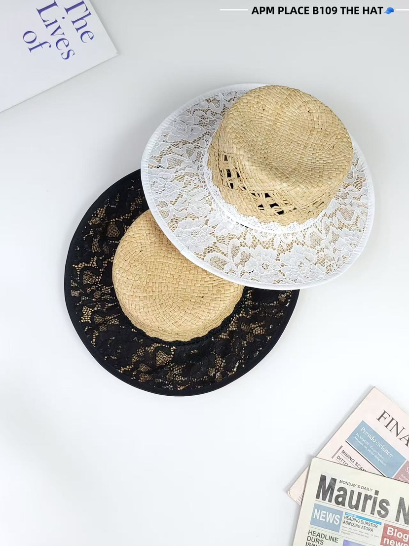 THE HAT-P東大門實拍女裝新款熱賣真品人氣25春夏帽子蕾絲THE HAT帽子
