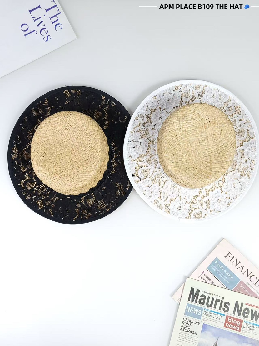 THE HAT-P東大門實拍女裝新款熱賣真品人氣25春夏帽子蕾絲THE HAT帽子