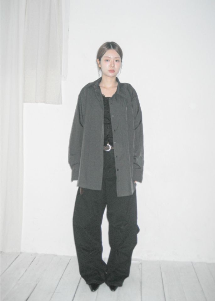 LIVE FOREVER韓國直郵女士新品25春夏熱賣職業人氣襯衫蕾絲衫LIVE FOR_EVER襯衫/蕾絲衫