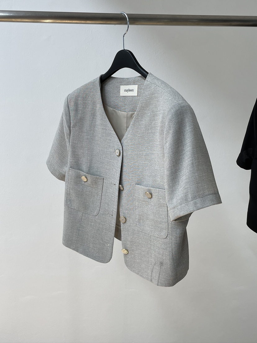 MAYBEEN東大門實拍女裝新款推薦真品25春夏職業時尚休閑夾克MAYBE&amp;CO夾克