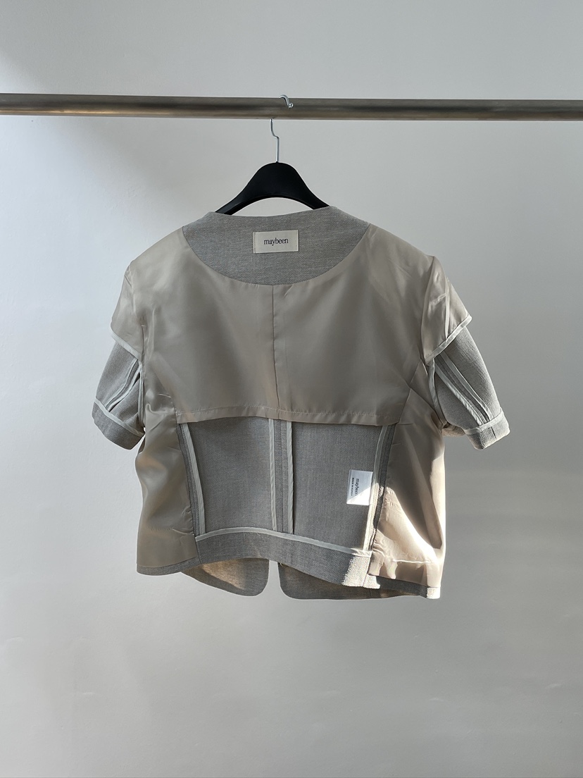 MAYBEEN東大門實拍女裝新款推薦真品25春夏職業時尚休閑夾克MAYBE&amp;CO夾克