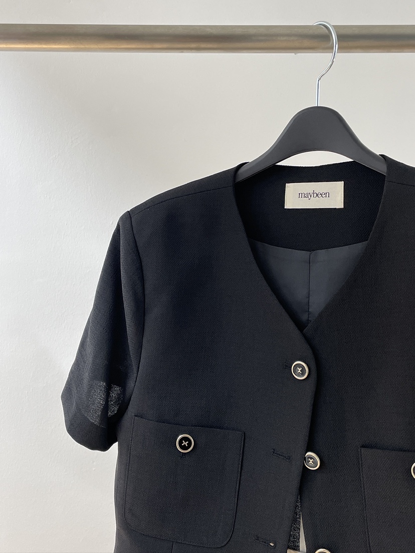 MAYBEEN東大門實拍女裝新款推薦真品25春夏職業時尚休閑夾克MAYBE&amp;CO夾克