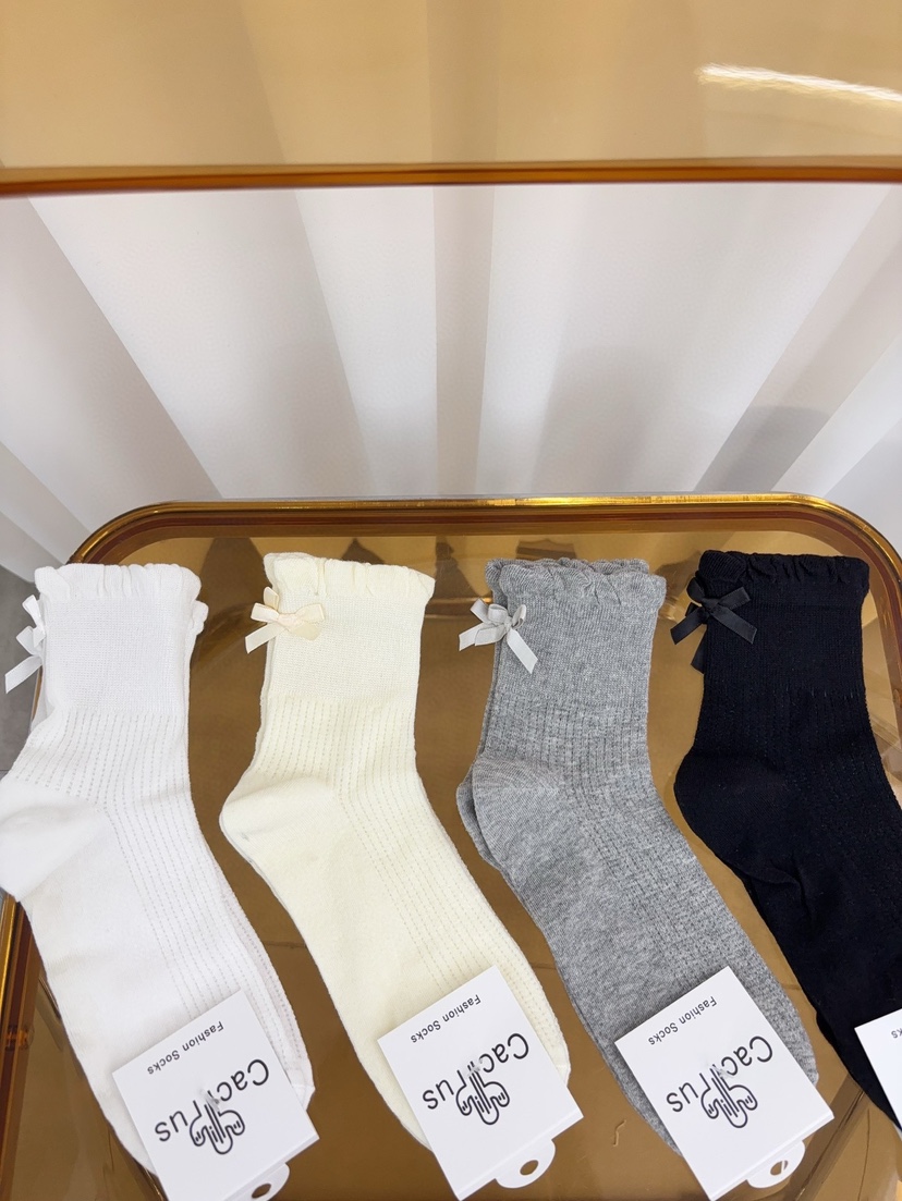 CACTUS-Q韓國直郵女裝新款25春夏推薦職業真品人氣熱賣襪子CACTUS十雙起/可混搭襪子